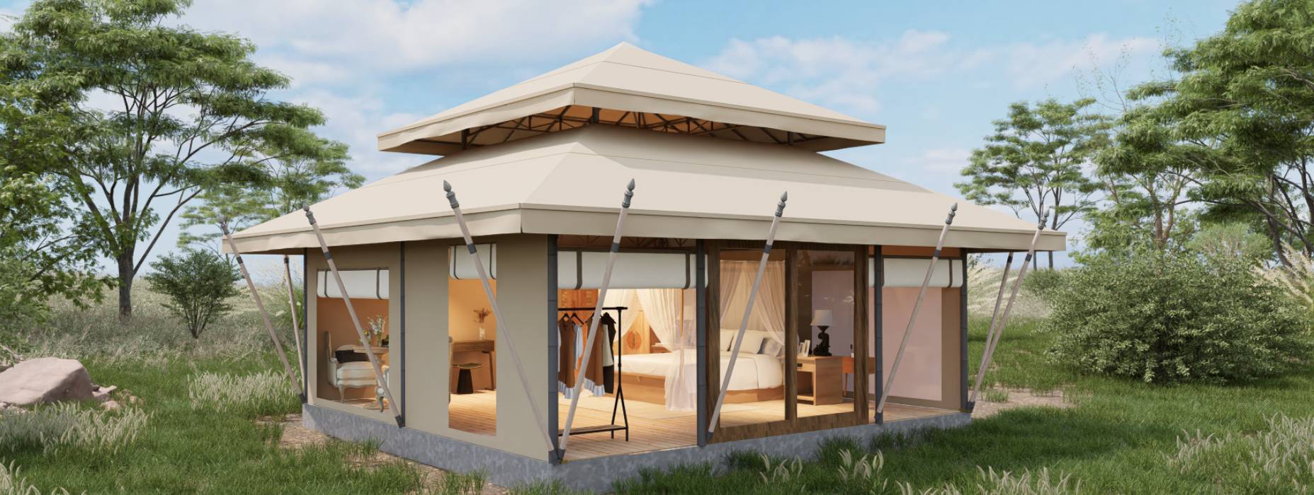 竹山县户外野奢帐篷